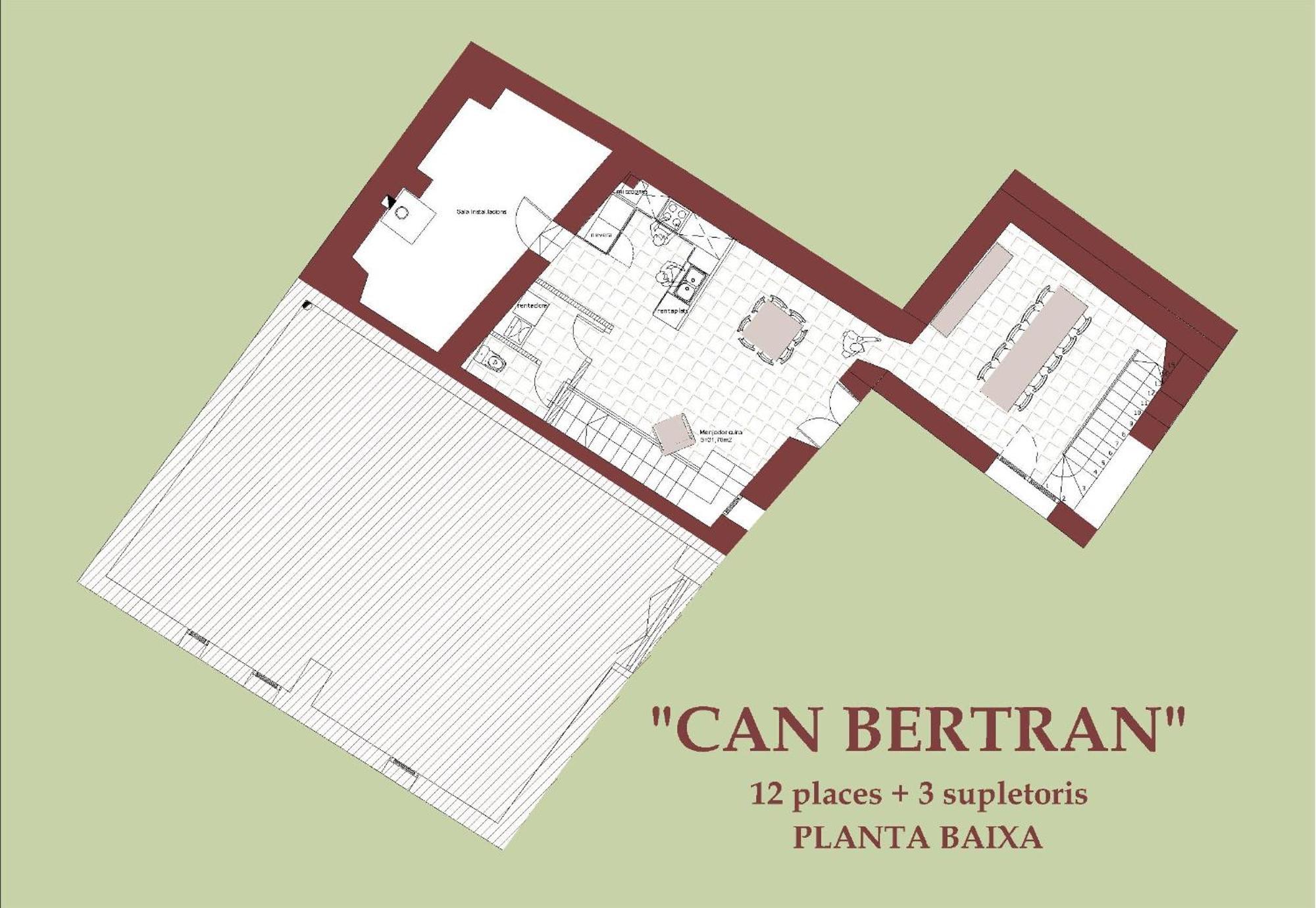 Can Bertran Fornells de la Muntanya Ngoại thất bức ảnh